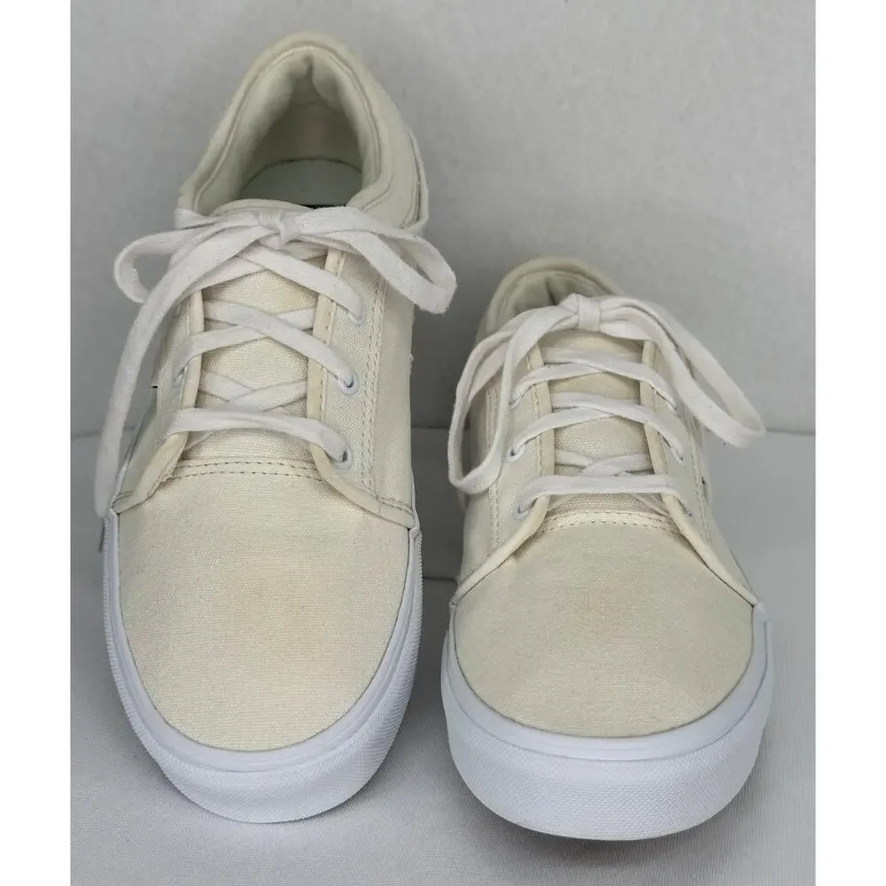 Vans Pro White Off The Wall Cushioned Canvas Low Top Sneakers Youth 6 - Picture 4 of 11